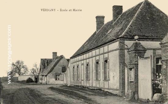 Carte postale de Verigny 