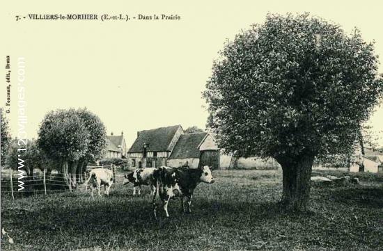 Carte postale de Villiers-Le-Morhier 