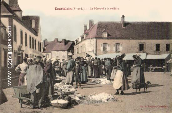 Carte postale de Courtalain