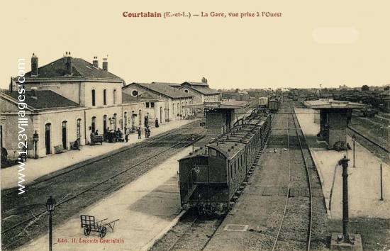 Carte postale de Courtalain