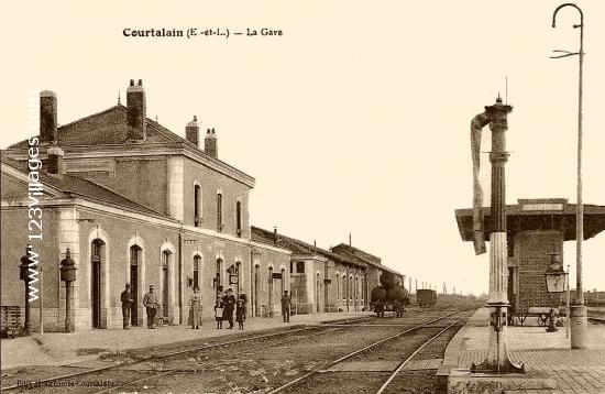 Carte postale de Courtalain