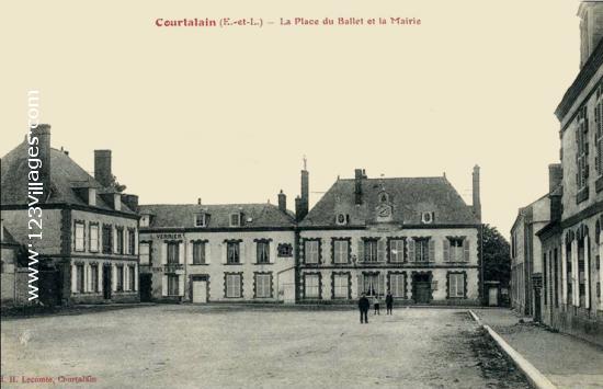 Carte postale de Courtalain