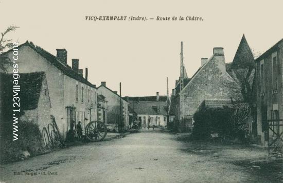 Carte postale de Vicq-Exemplet 