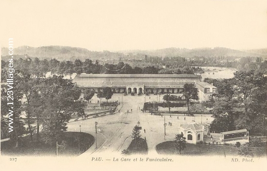 Carte postale de Pau