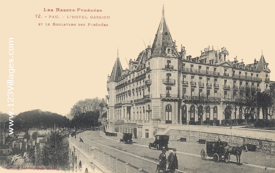 Carte postale de Pau
