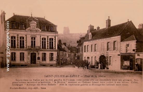 Carte postale de Saint Julien du Sault