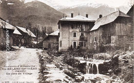 Carte postale de Sainte-Helene-Sur-Isere 