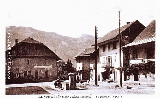 Carte postale de Sainte-Helene-Sur-Isere 