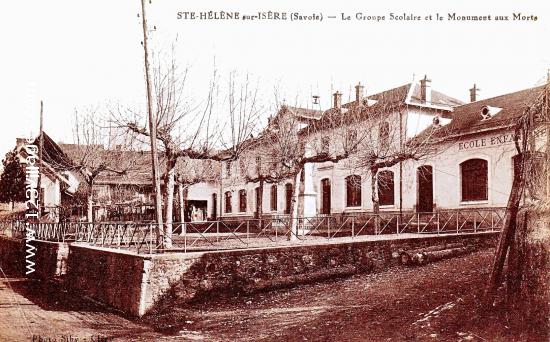 Carte postale de Sainte-Helene-Sur-Isere 