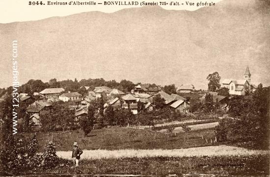 Carte postale de Bonvillard 