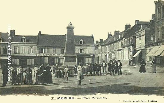 Carte postale de Moreuil