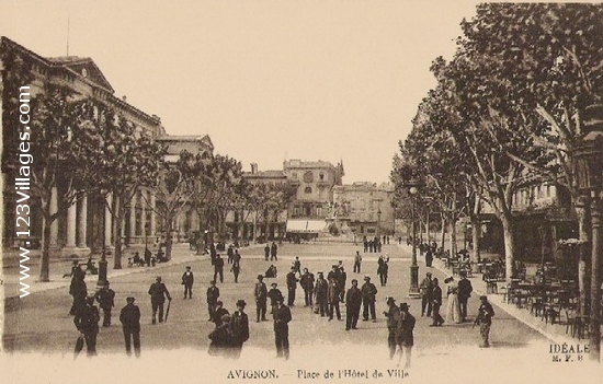 Carte postale de Avignon