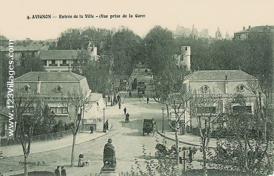 Carte postale de Avignon