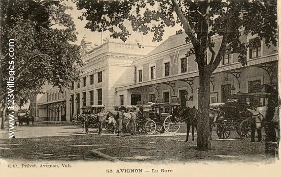 Carte postale de Avignon