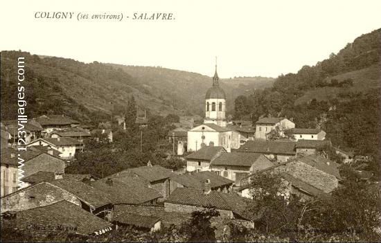 Carte postale de Salavre