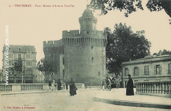 Carte postale de Perpignan