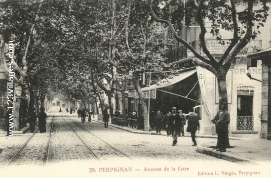 Carte postale de Perpignan