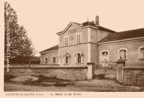 Carte postale de Villette-De-Vienne 