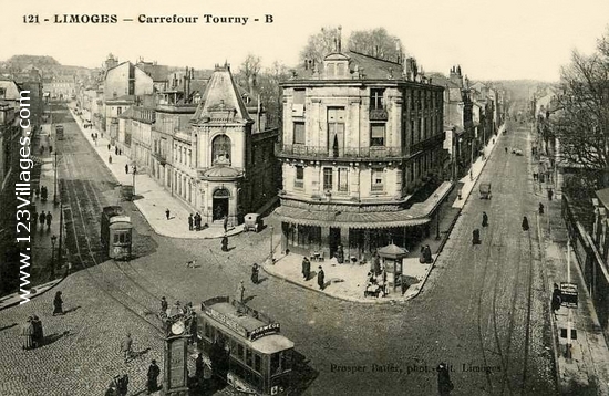 Carte postale de Limoges