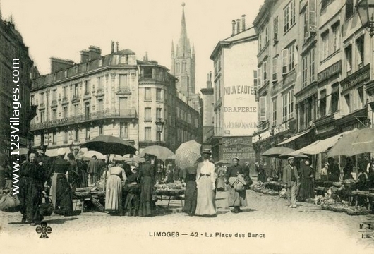 Carte postale de Limoges