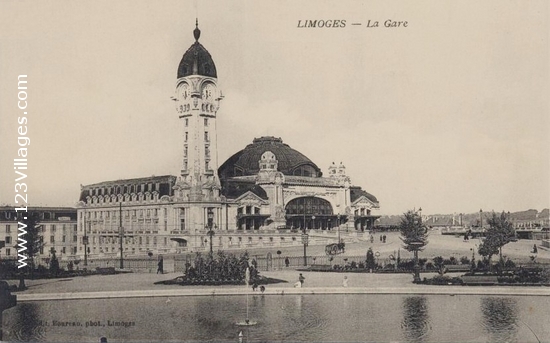 Carte postale de Limoges