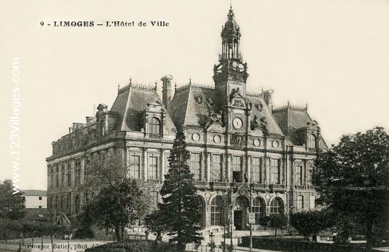 Carte postale de Limoges