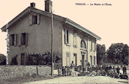 Carte postale de Tencin