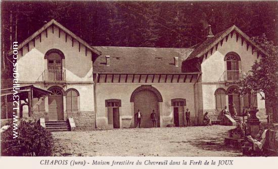 Carte postale de Chapois 