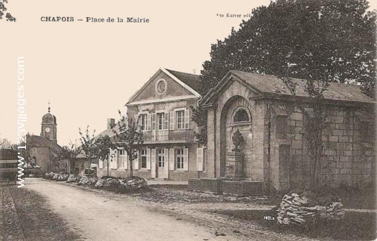 Carte postale de Chapois 