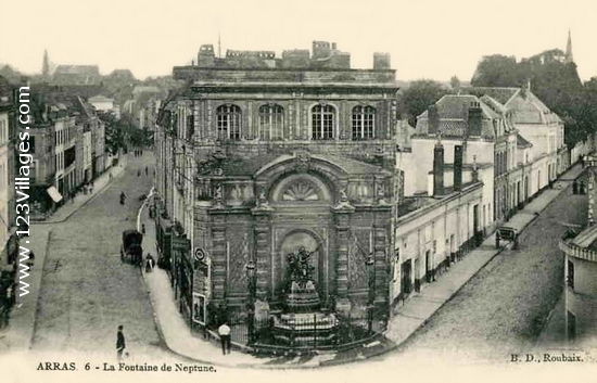 Carte postale de Arras