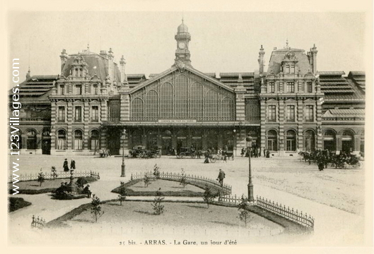 Carte postale de Arras