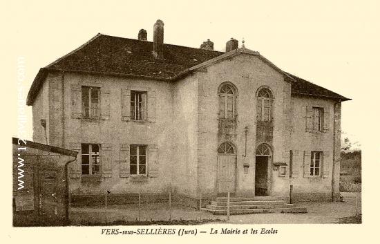 Carte postale de Vers-Sous-Sellieres