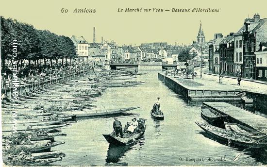 Carte postale de Amiens