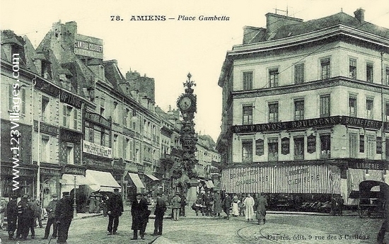 Carte postale de Amiens