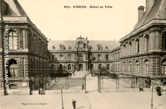 Carte postale de Amiens