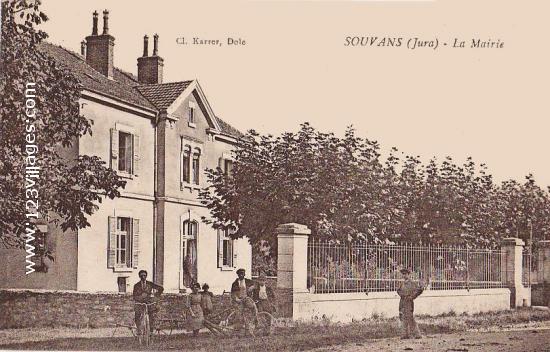 Carte postale de Souvans 