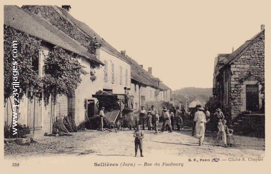 Carte postale de Sellieres