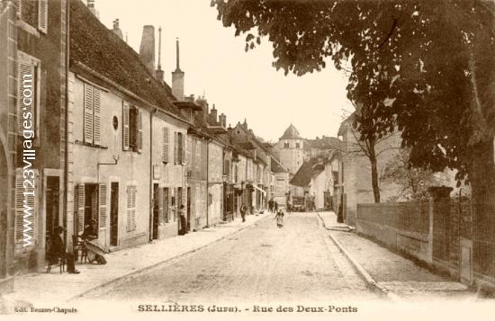 Carte postale de Sellieres