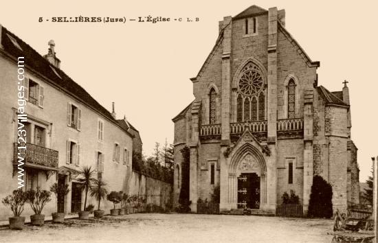 Carte postale de Sellieres