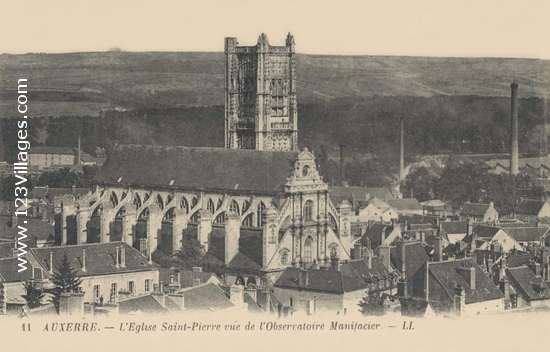 Carte postale de Auxerre