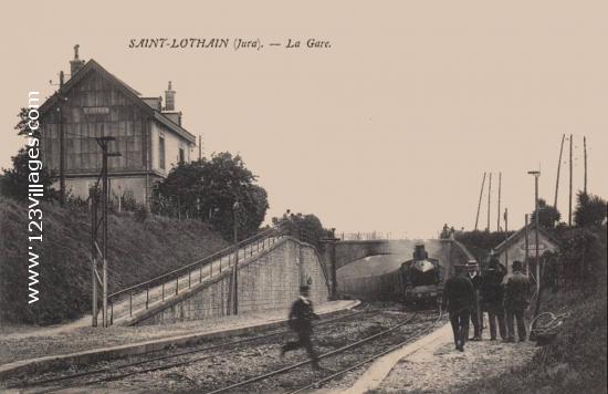 Carte postale de Saint-Lothain 