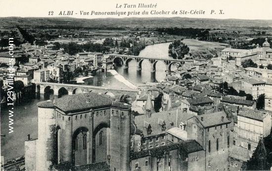 Carte postale de Albi