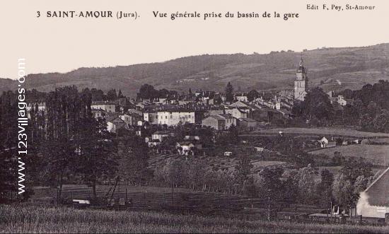 Carte postale de Saint-Amour