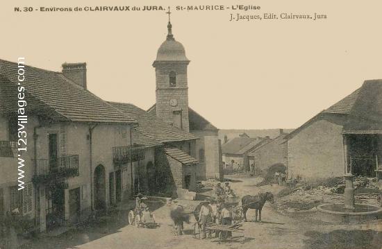 Carte postale de Saint-Maurice-Crillat 