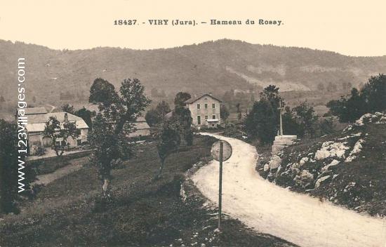 Carte postale de Rosay 