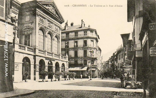 Carte postale de Chambéry