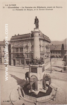 Carte postale de Chambéry