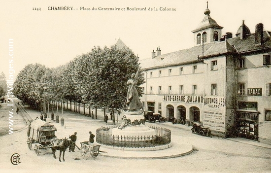 Carte postale de Chambéry