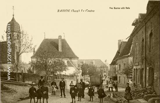 Carte postale de Rahon