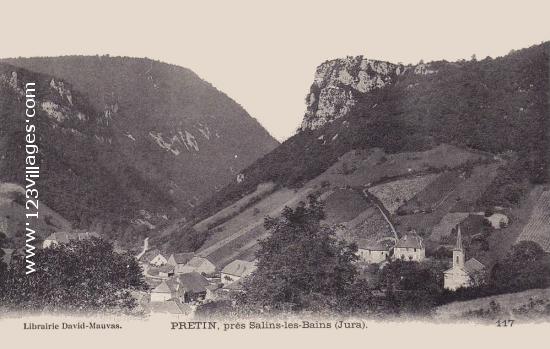 Carte postale de Pretin 